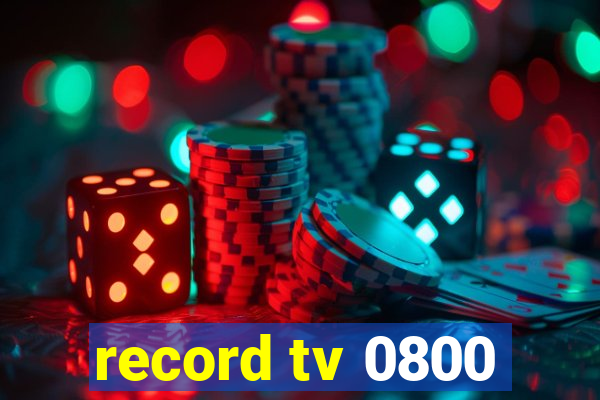 record tv 0800